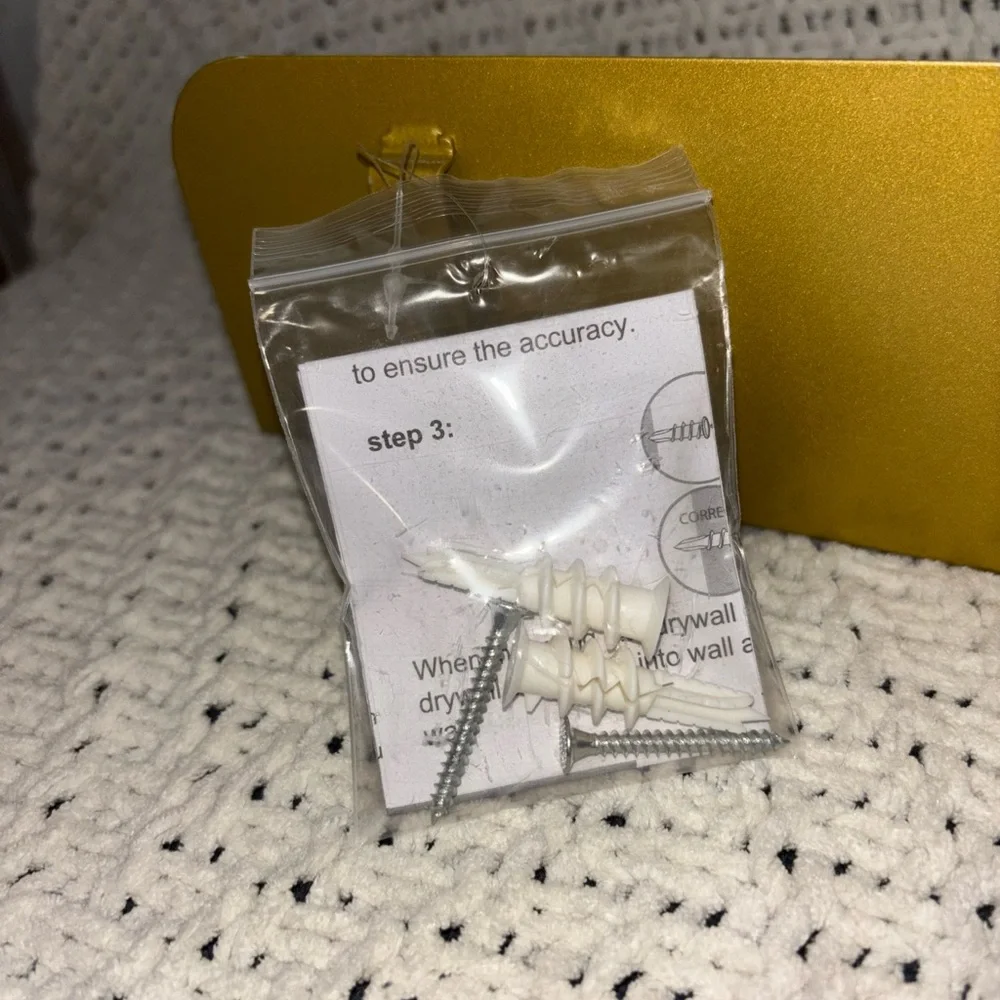 Gold Wall Shelf